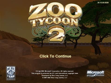 Zoo Tycoon 2: En Virtuell Djurgård För Den Modernare Djuromgängaren!